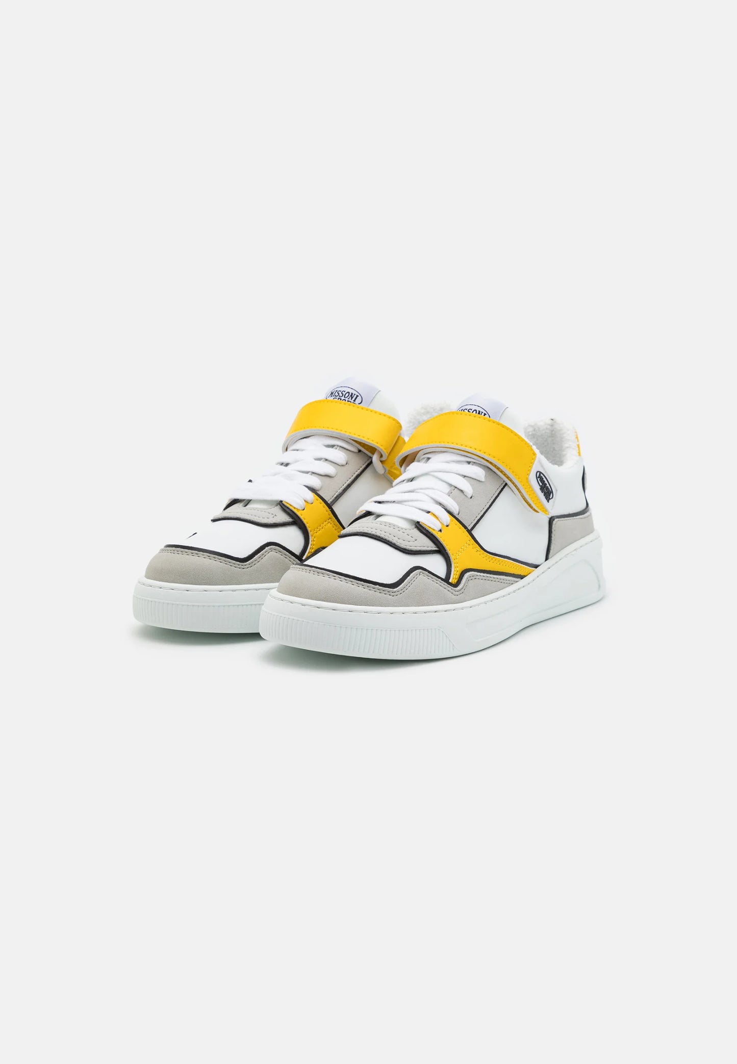 Missoni Tennis in White and Yellow SHMISTEN-209