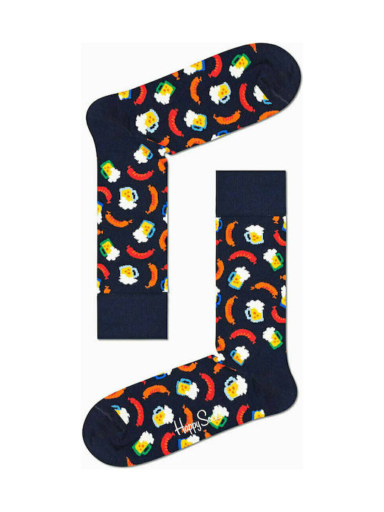 Happy Socks Beer and Sausage Unisex Κάλτσες BAS01-6500