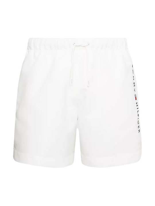 Tommy Hilfiger Ανδρικό Μαγιό Σορτς Λευκό UM0UM02885