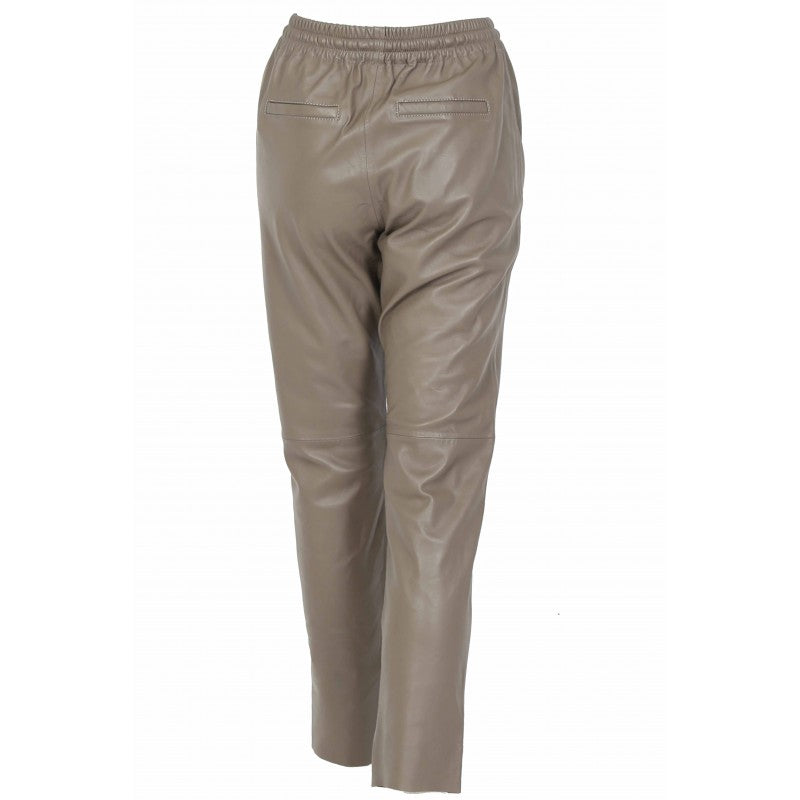 Oakwood Gift Δερμάτινο Γυναικείο Παντελόνι 63641-512
