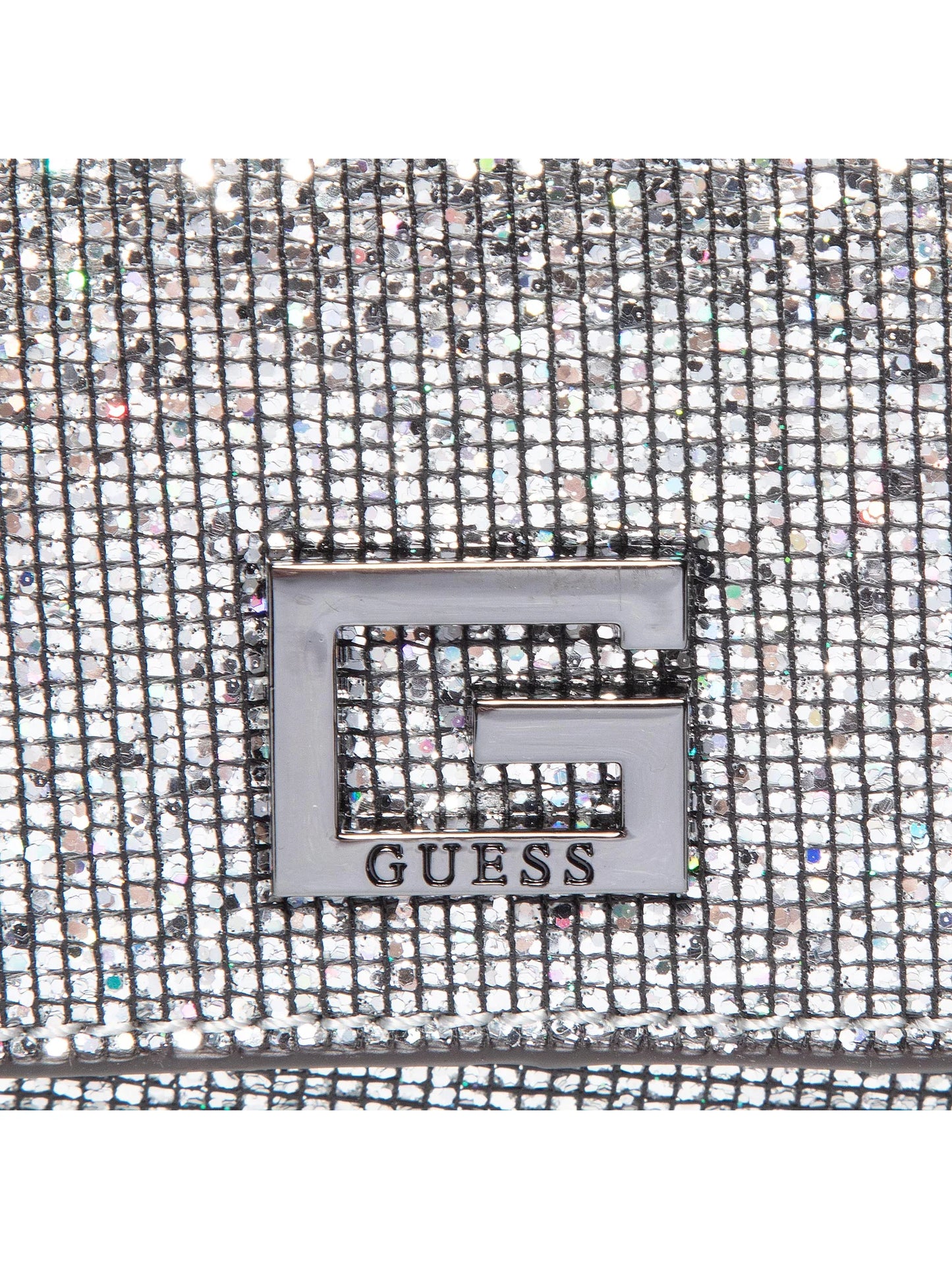 Guess βραδινό τσαντάκι pixi rhinestone clutch VΜ788473-4225422