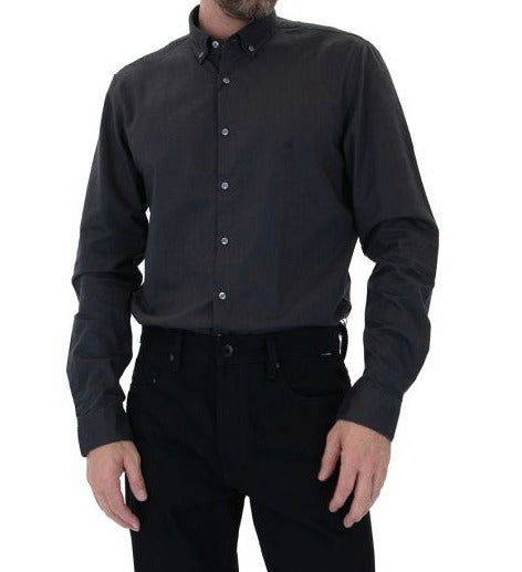 Calvin Klein Washed Oxford Slim Πουκάμισο K10K109887