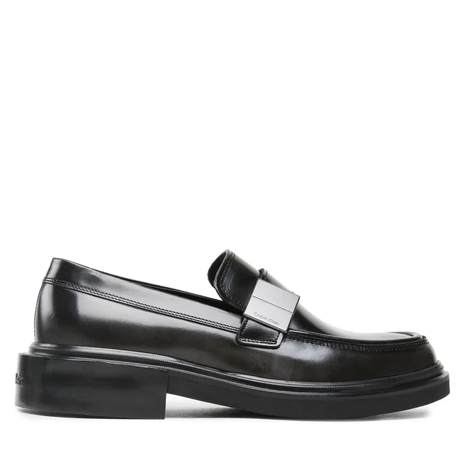 Calvin Klein Arch Black Μοκασίνια HM0HM01036