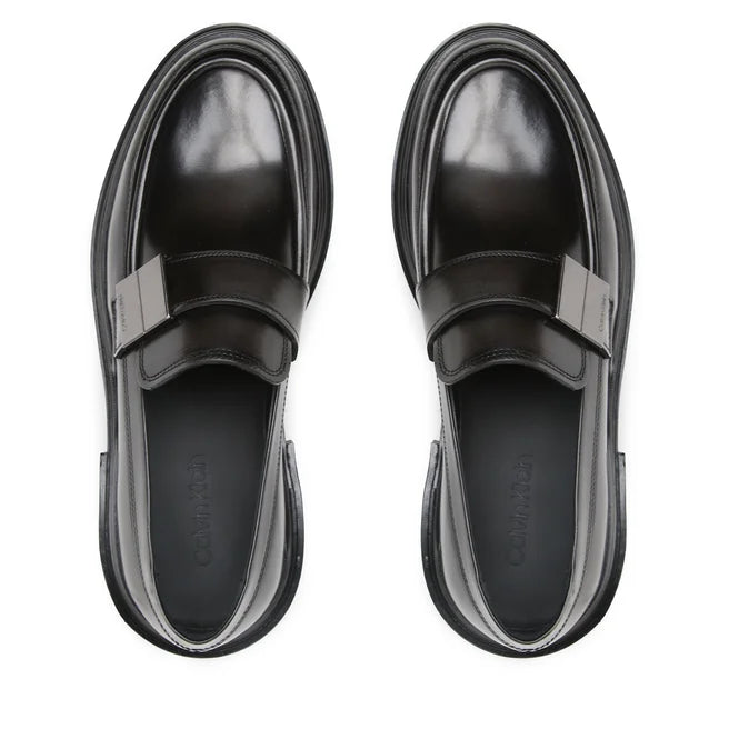 Calvin Klein Arch Black Μοκασίνια HM0HM01036