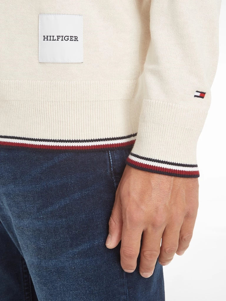 Tommy Hilfiger Monotype Crew Neck Μπλούζα MW0MW32037