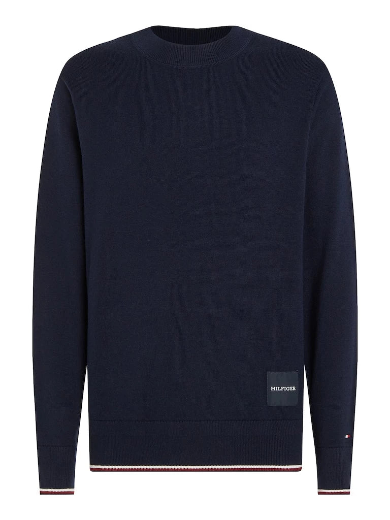 Tommy Hilfiger Monotype Crew Neck Μπλούζα MW0MW32037