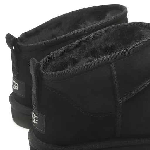 Ugg Classic Ultra Mini Χαμηλή Μπότα 1137391-BLK