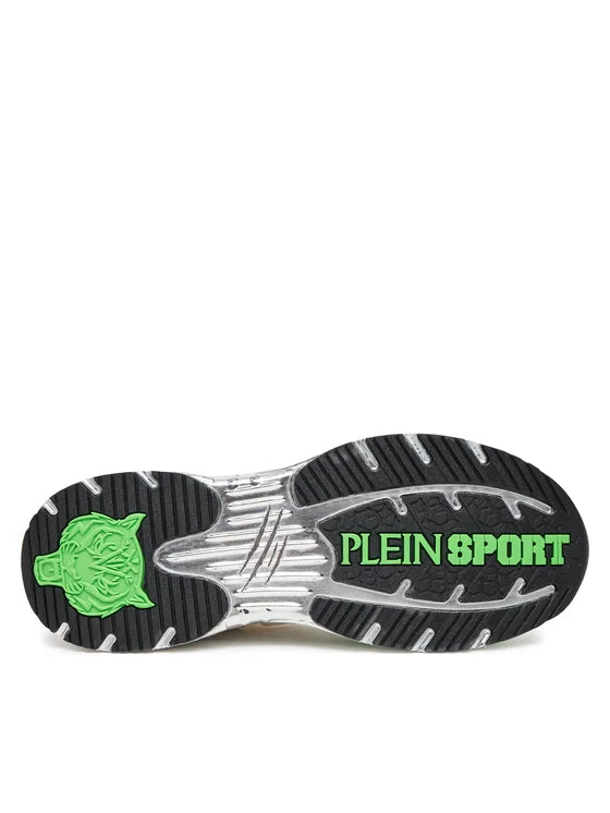 Plein Sport Runner Chrome Surfer Sneakers USC0579STE003N