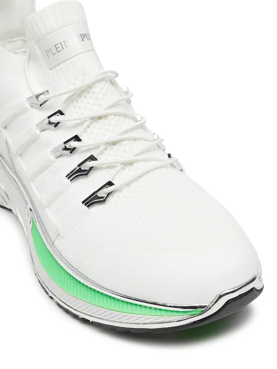 Plein Sport Runner Chrome Surfer Sneakers USC0579STE003N