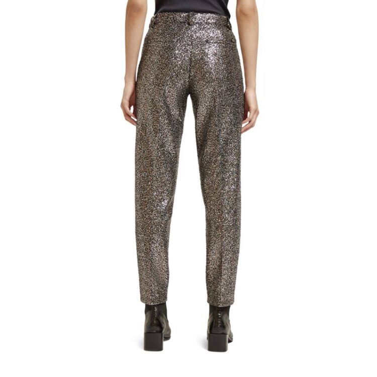 Scotch & Soda Lowry Mid Rise Slim In Mixed Sequins Παντελόνι 175339