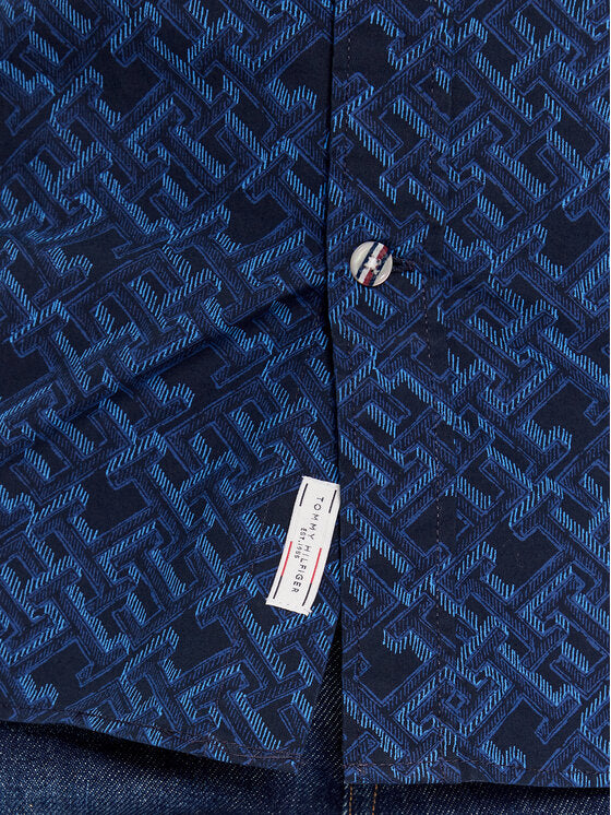 Tommy Hilfiger Monogram Print Shirt MW0MW33310