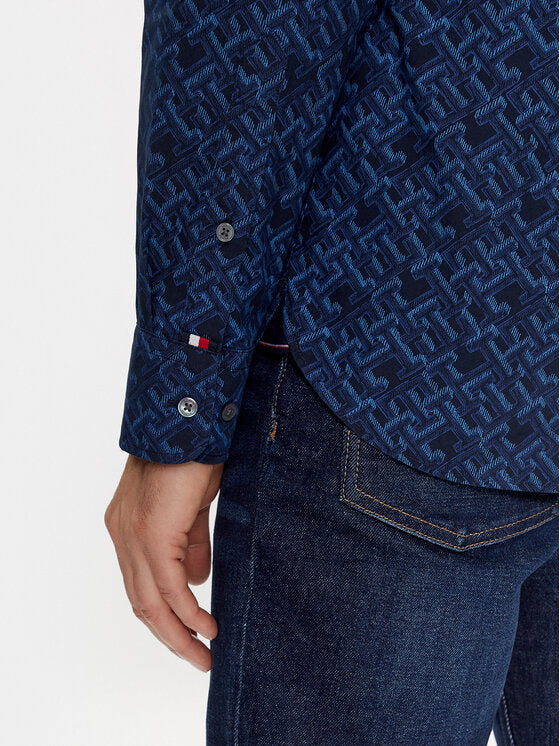 Tommy Hilfiger Monogram Print Shirt MW0MW33310