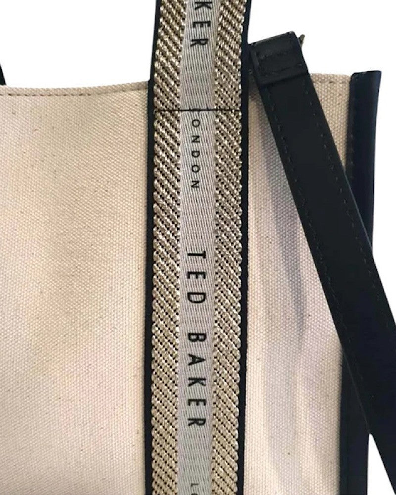 Ted Baker Branded Webbing Canvas Small Bag S262832