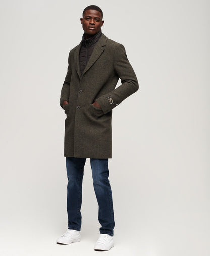 Superdry 2 In 1 Wool Overcoat M5011790A-7QY