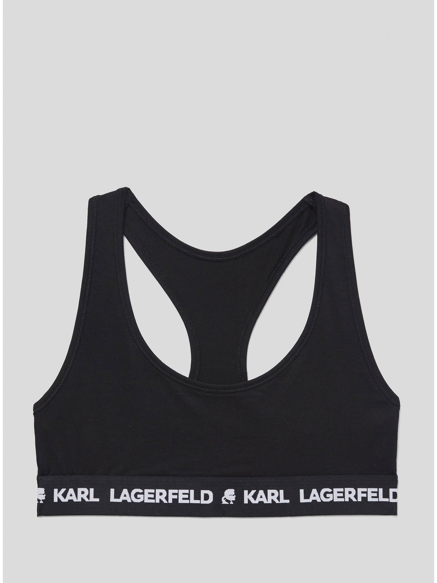 Karl Lagerfeld Logo Bralette 211W2102