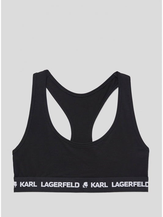 Karl Lagerfeld Logo Bralette 211W2102