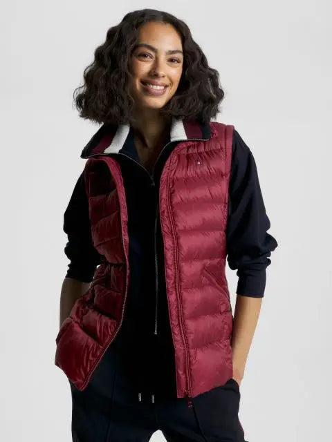 Tommy Hilfiger Padded Global Stripe Vest WW0WW39582