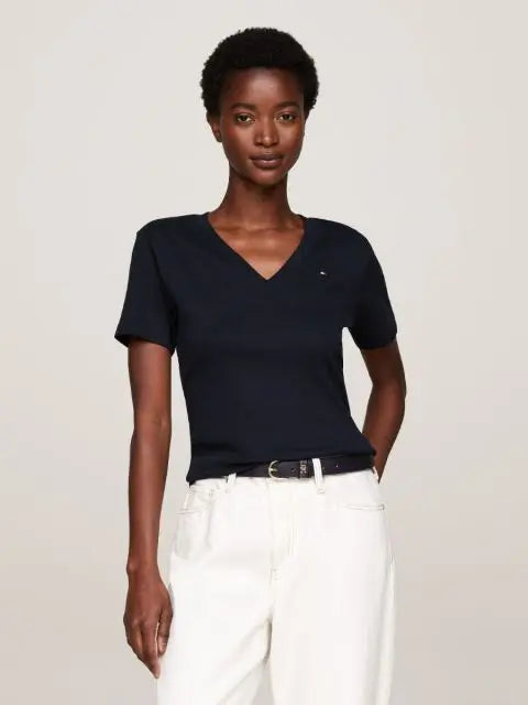 Tommy Hilfiger V-Neck T-shirt WW0WW40584