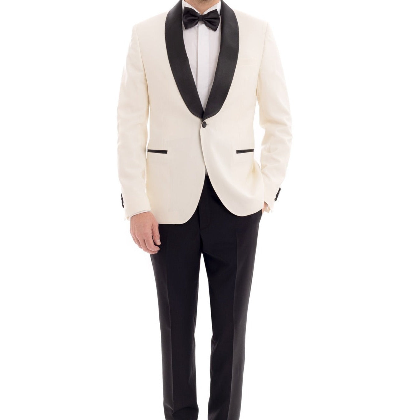 Manuel Ritz Contrast Detailing Single Breasted Σακάκι - 3430GR2336 233161