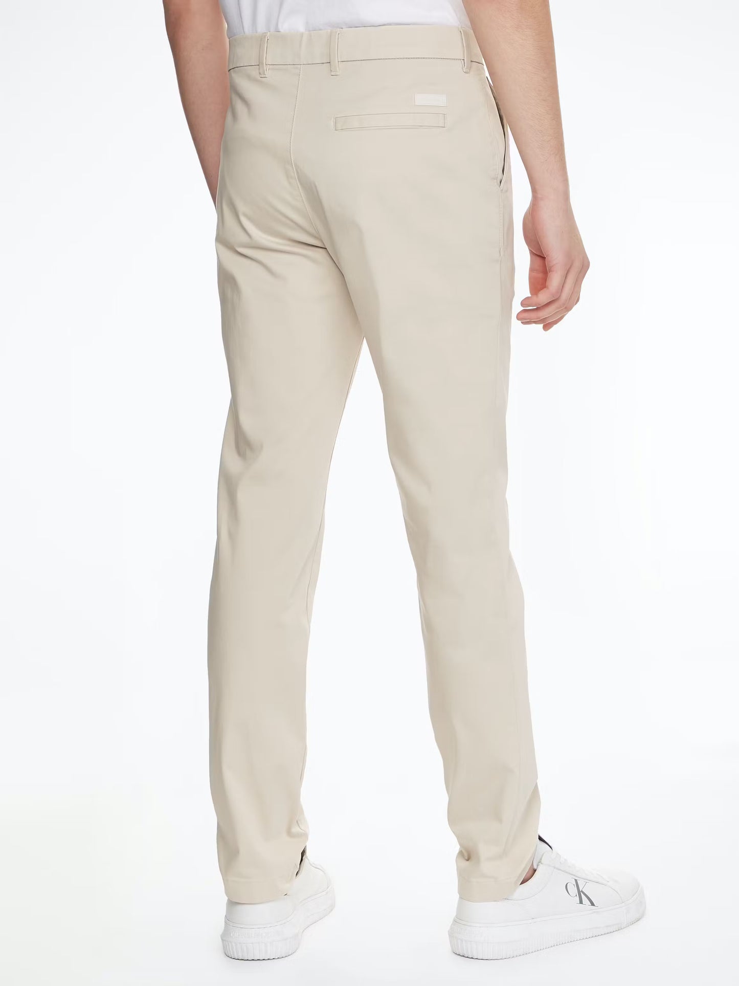Calvin Klein Sateen Stretch Slim Παντελόνι K10K109914