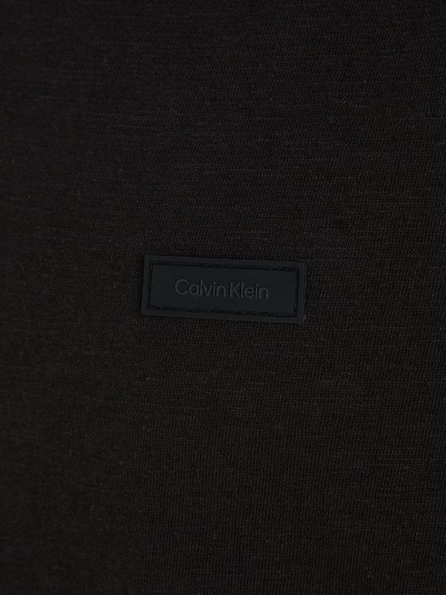 Calvin Klein Coton Linen Open Collar Polo T-Shirt K10K111335