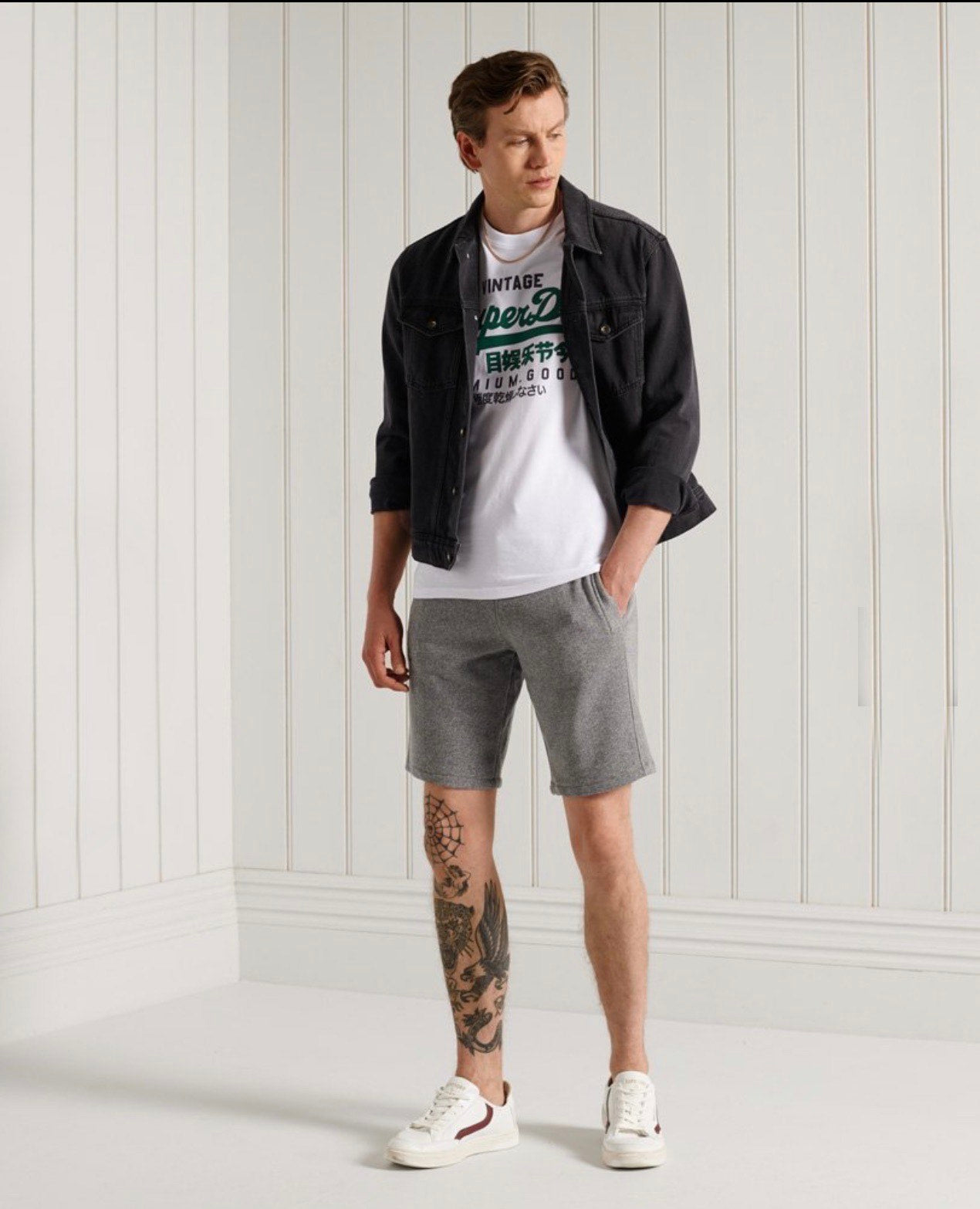 Superdry Vintage Logo T-Shirt Μ1011356A