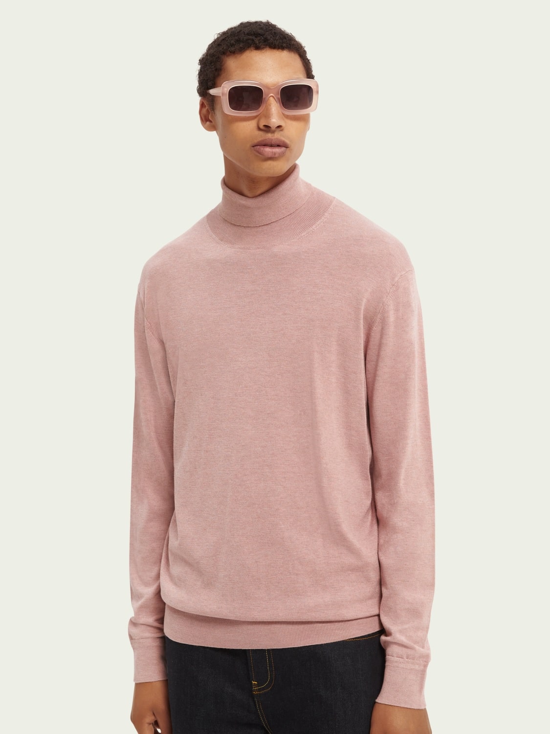 Scotch & Soda Melange roll-neck Πουλόβερ 164006_4486