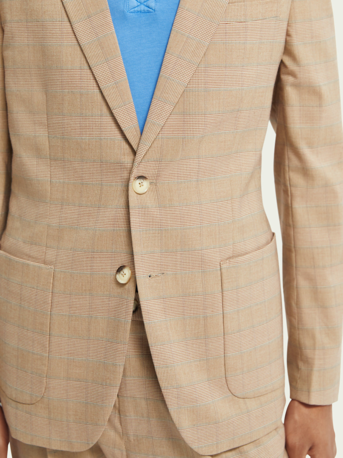 Scotch & Soda Single-Breasted Classic Blazer 165905