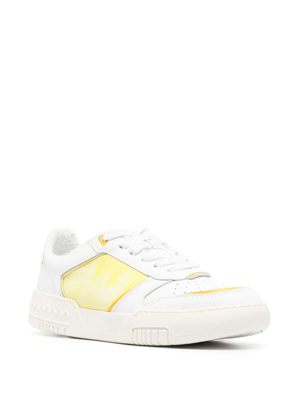 Missoni Basket New Low in White and Yellow Παπούτσια SHMIBNL