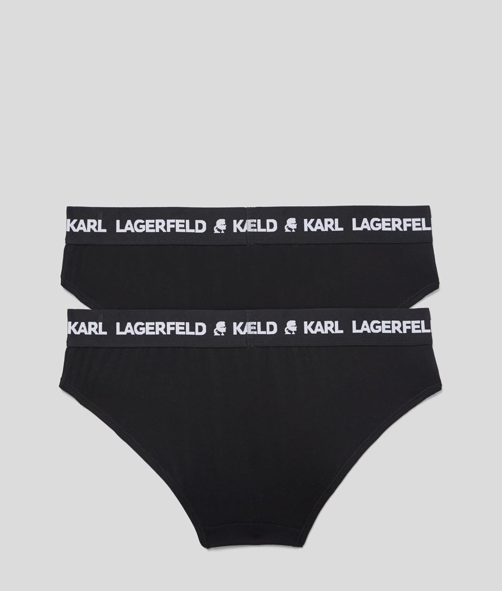 Karl Lagerfeld Logo Hipster Εσώρουχα 2-PACK 211W2125