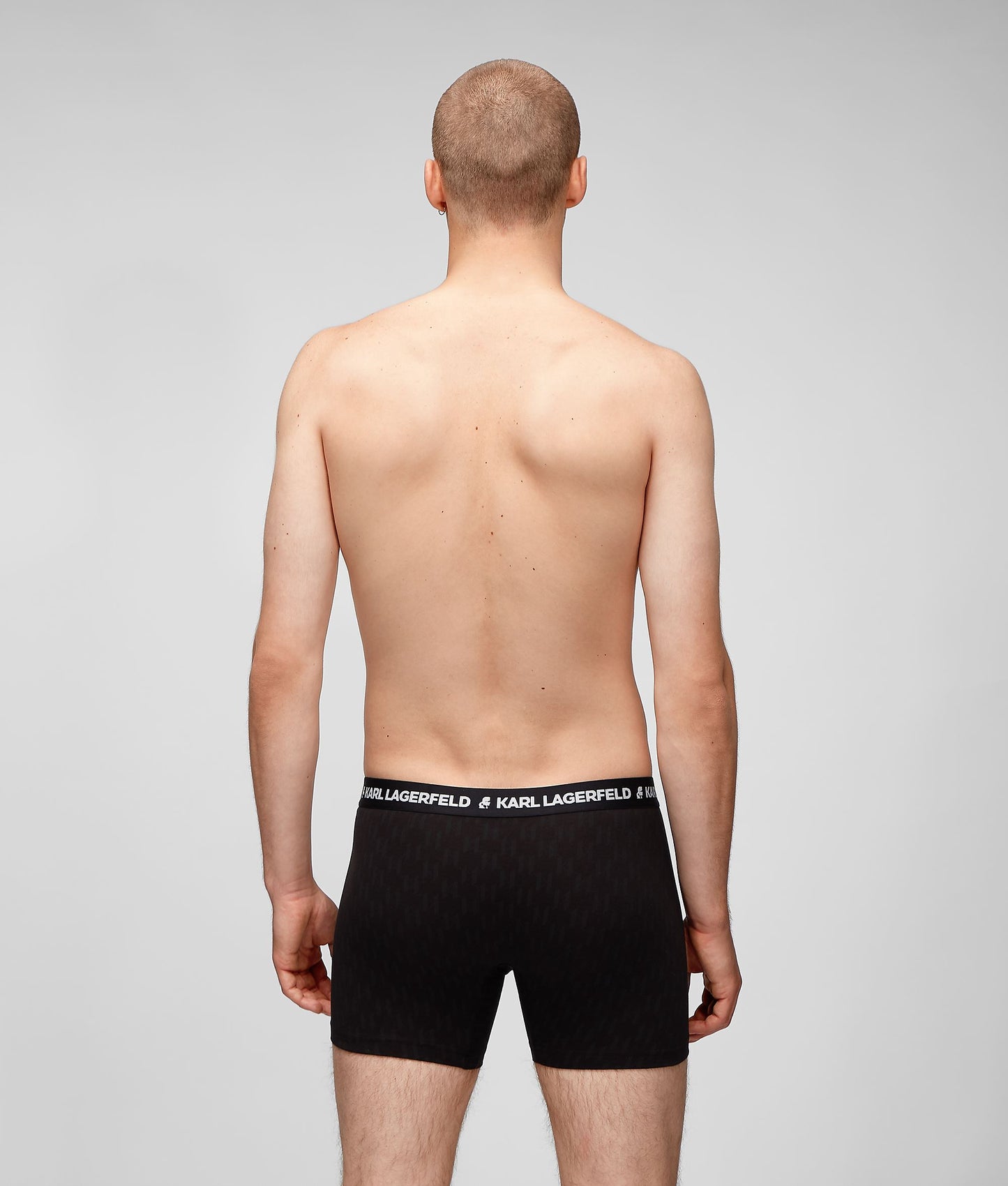 Karl Lagerfeld Kl Monogram Trunks 3 Pack 225M2101
