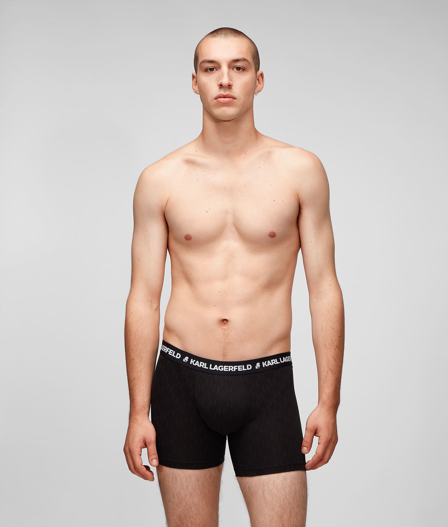 Karl Lagerfeld Kl Monogram Trunks 3 Pack 225M2101