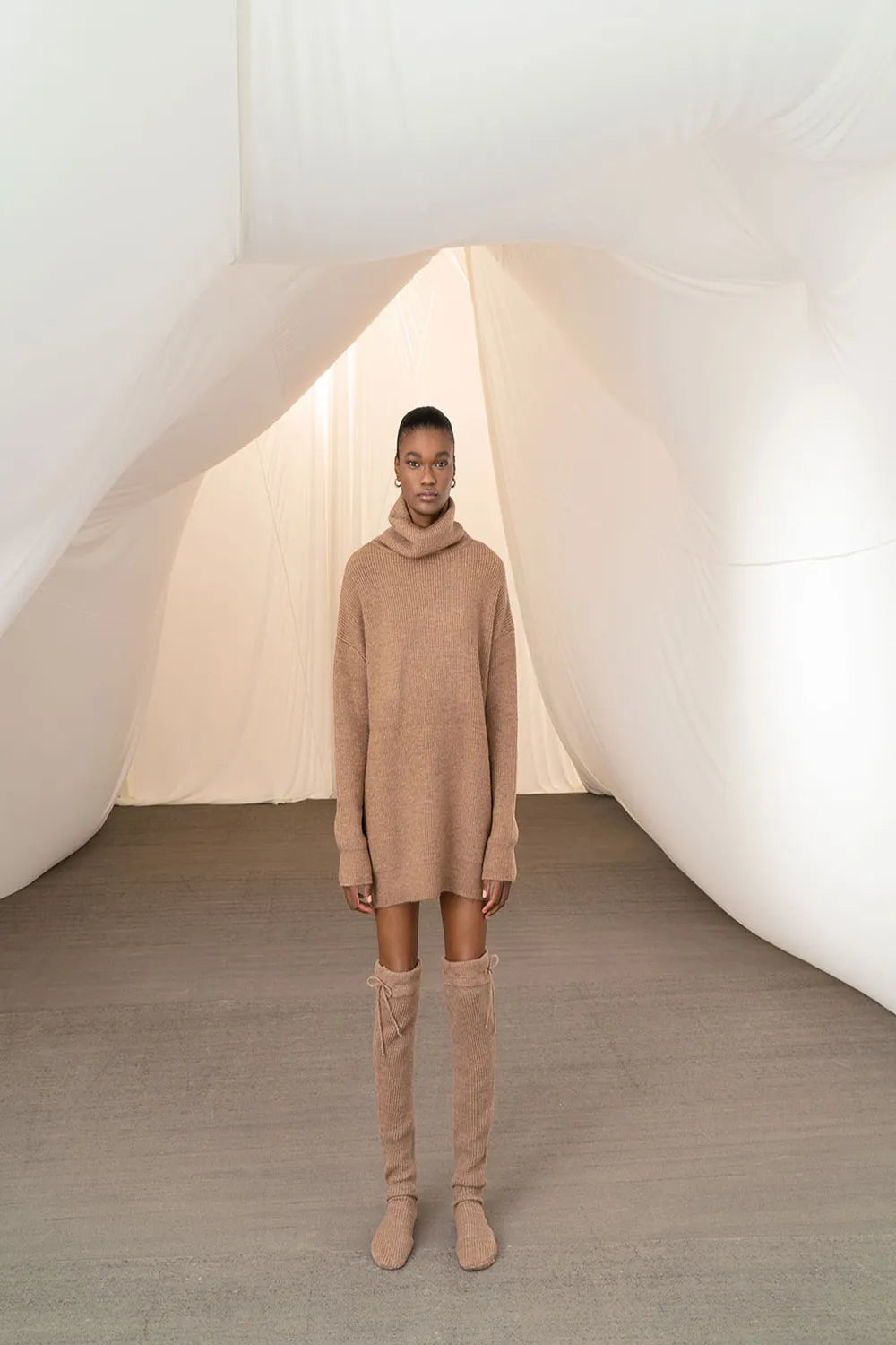 Tailor Made Πουλόβερ Oversized Turtleneck TM7046A