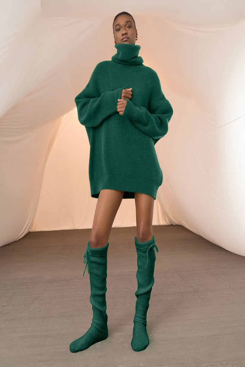 Tailor Made Πουλόβερ Oversized Turtleneck TM7046A