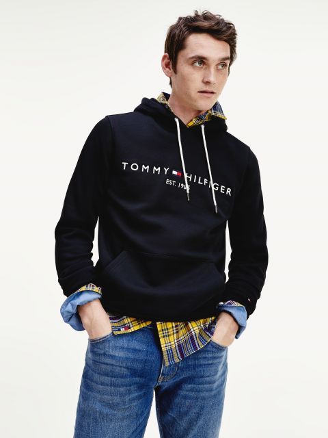 Tommy Hilfiger Core Tommy Logo Hoody Φούτερ MW0MW10752