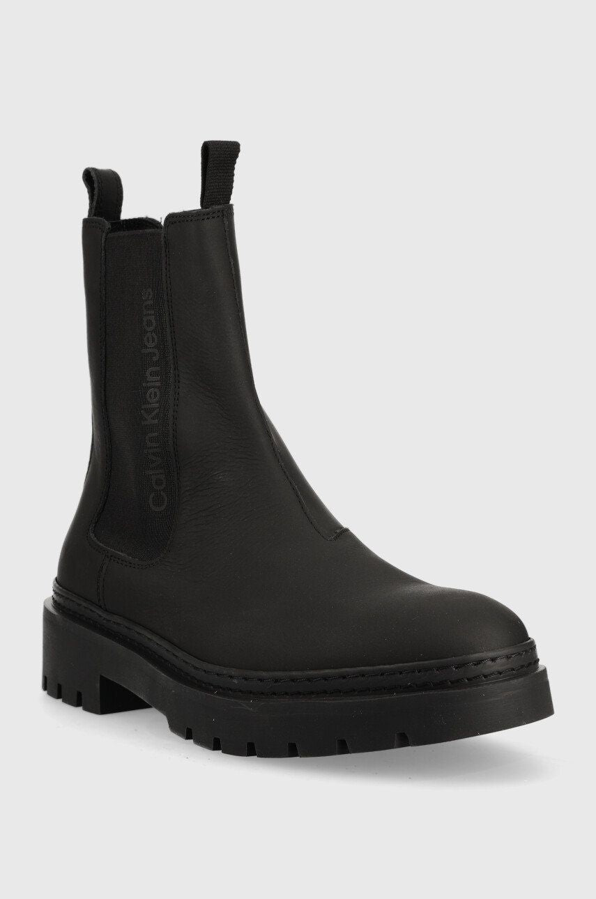 Calvin Klein Jeans Combat High Chelsea Μπότες YM0YM00473