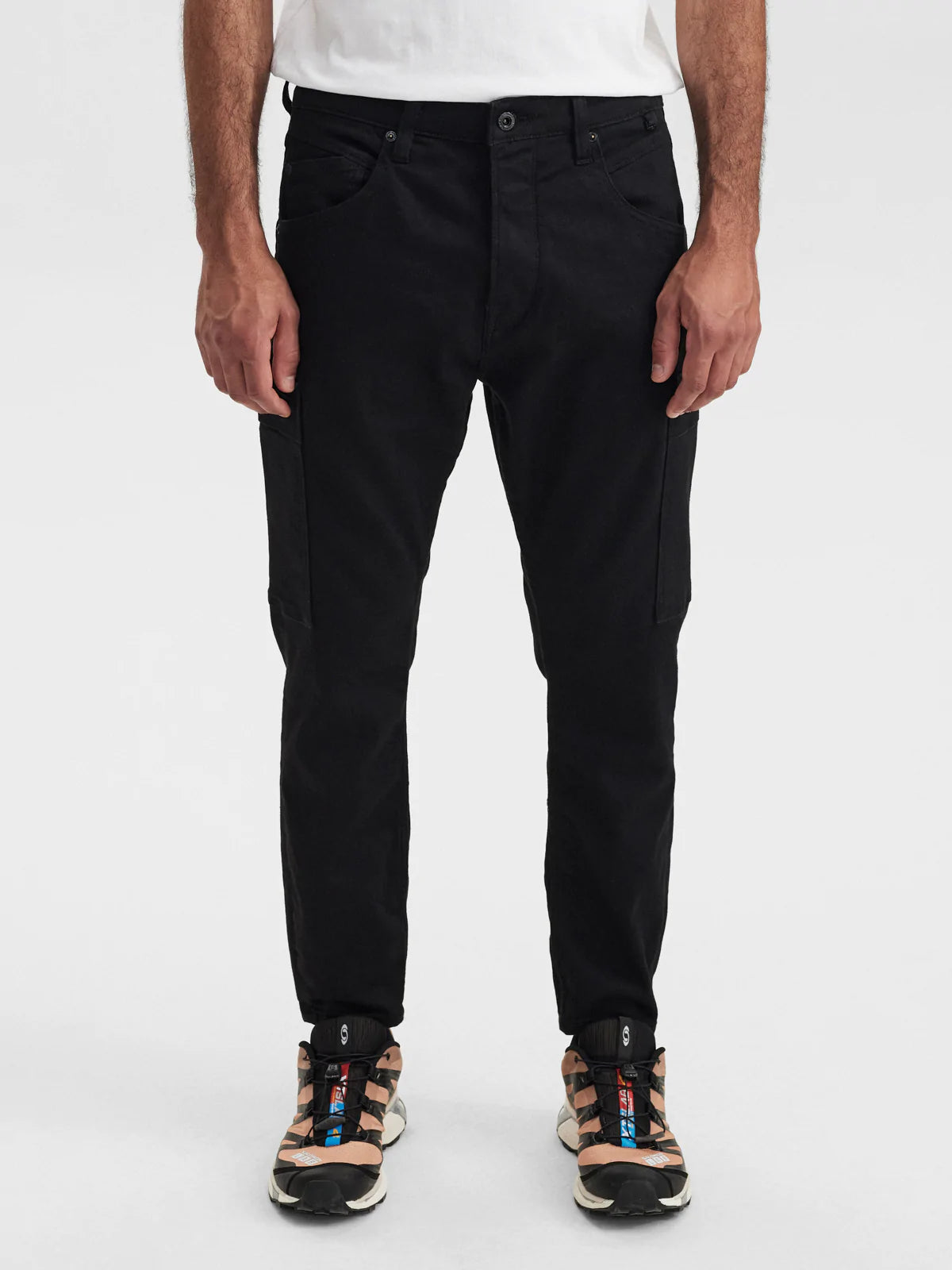 Gabba Alex Cargo K3819 Sanza Jeans Black Denim