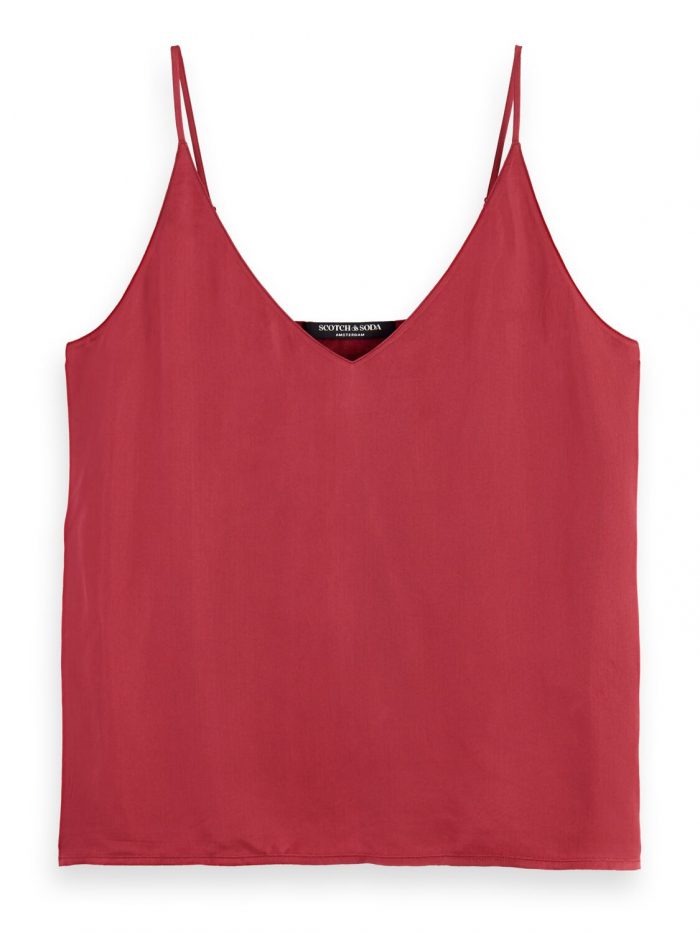 Scotch & Soda Jersey V-Neck Tank Top 169354