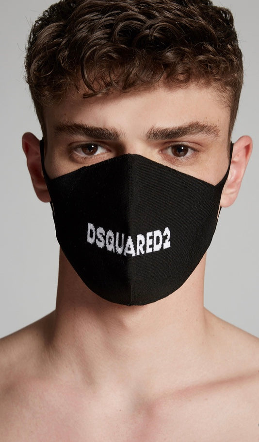 Knit Mask Dsquared2 Logo MAM000459203910M063