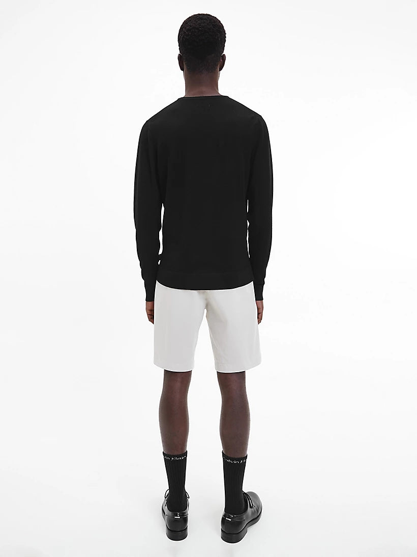 Calvin Klein Superior Wool Crew Neck Πουλόβερ K10K109474