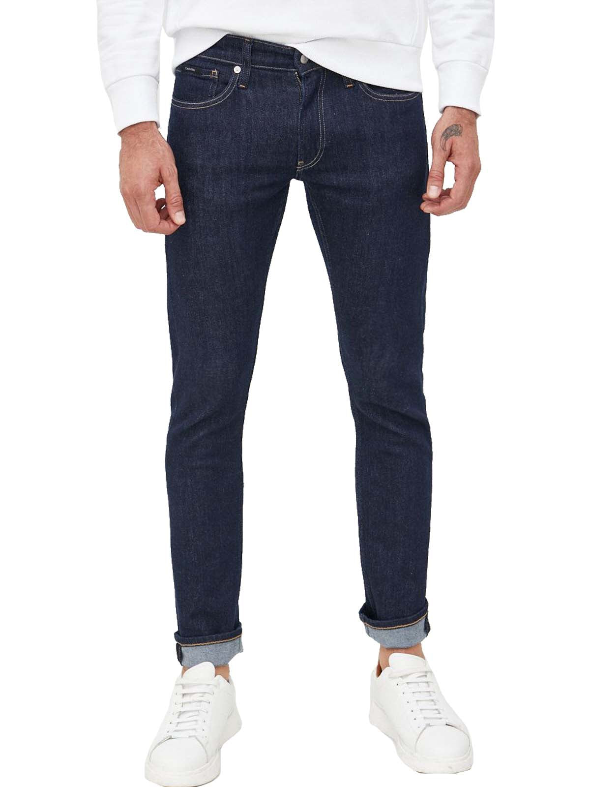 Calvin Klein Slim Lewis Rinse Παντελόνι K10K109922