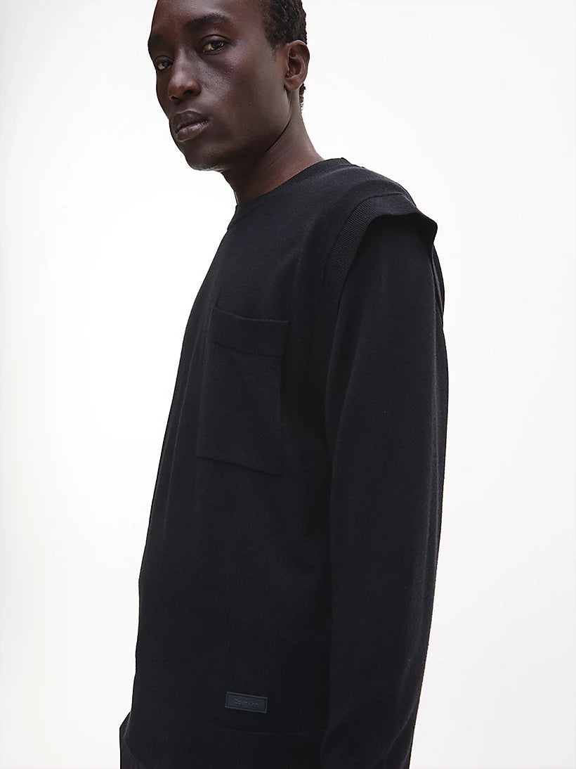 Calvin Klein Superior Wool Comfort Γιλέκο K10K110417