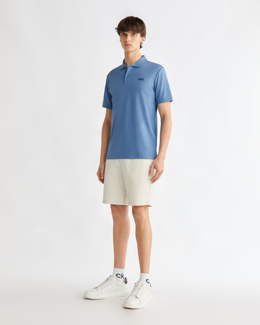 Calvin Klein Coton Logo-Patch Polo T-Shirt  K10K111657