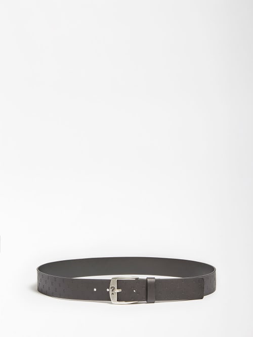 Guess All Over Genuine Leather Belt
