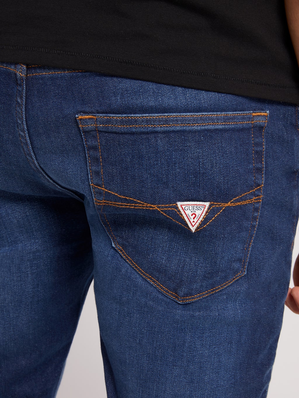 Guess Slim Fit Denim Παντελόνι M1YAN2D4GV4