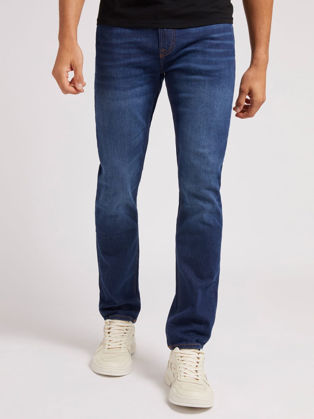Guess Slim Fit Denim Παντελόνι M1YAN2D4GV4