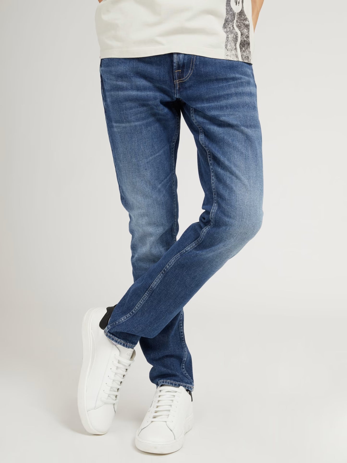 Guess Τζιν παντελόνι Skinny M2YAN2D4Q42