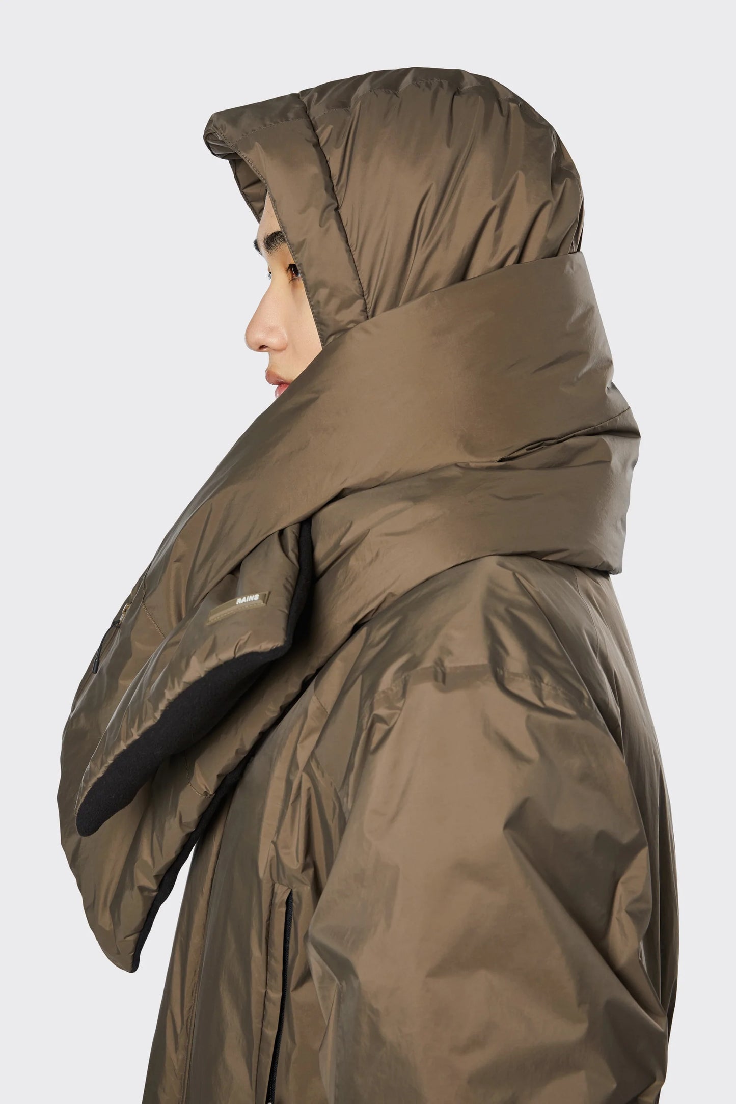 Rains Padded Nylon Scarf 16050 Unisex
