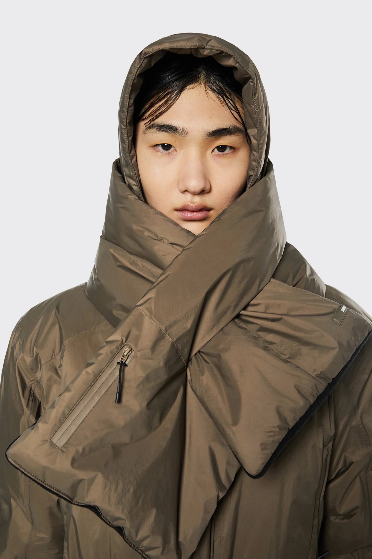 Rains Padded Nylon Scarf 16050 Unisex