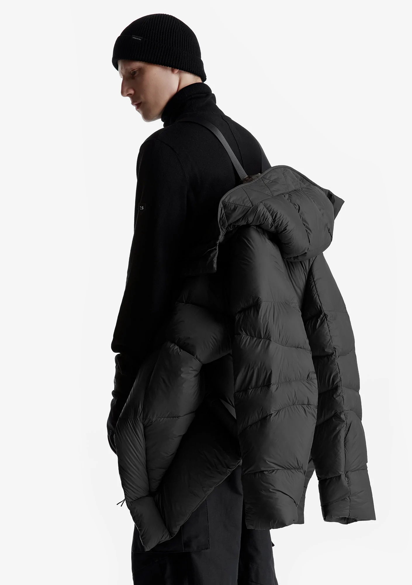 Krakatau Mid-Length Puffer Μπουφάν QM364-1